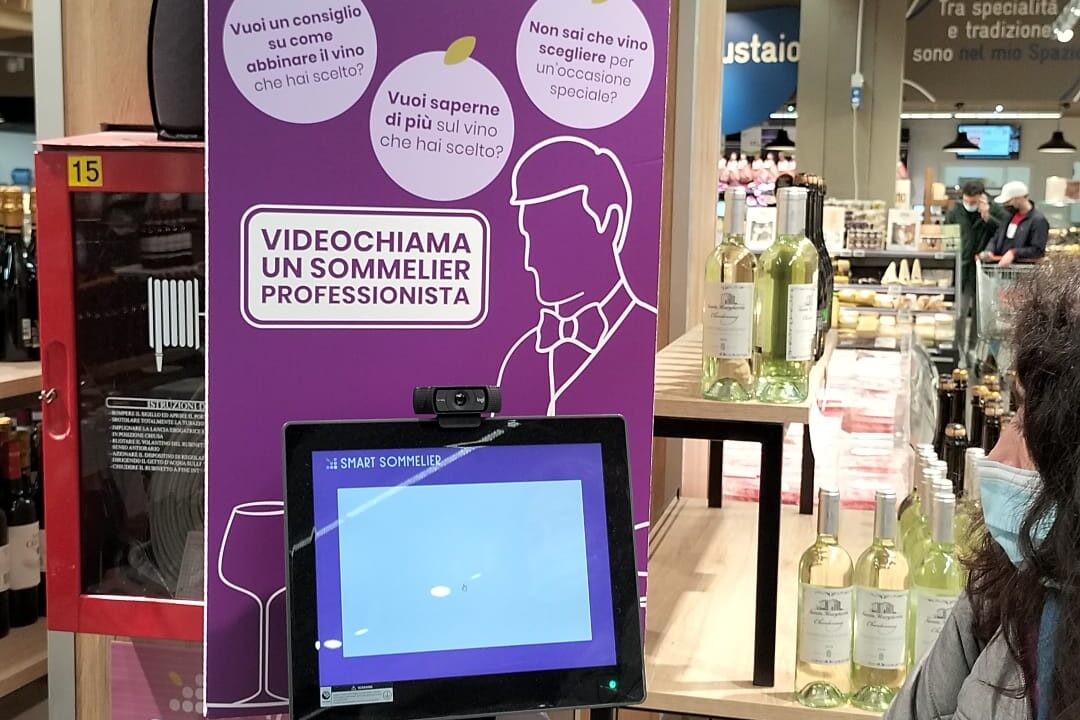 La sommelier online di Spazio Conad è una vera innovazione