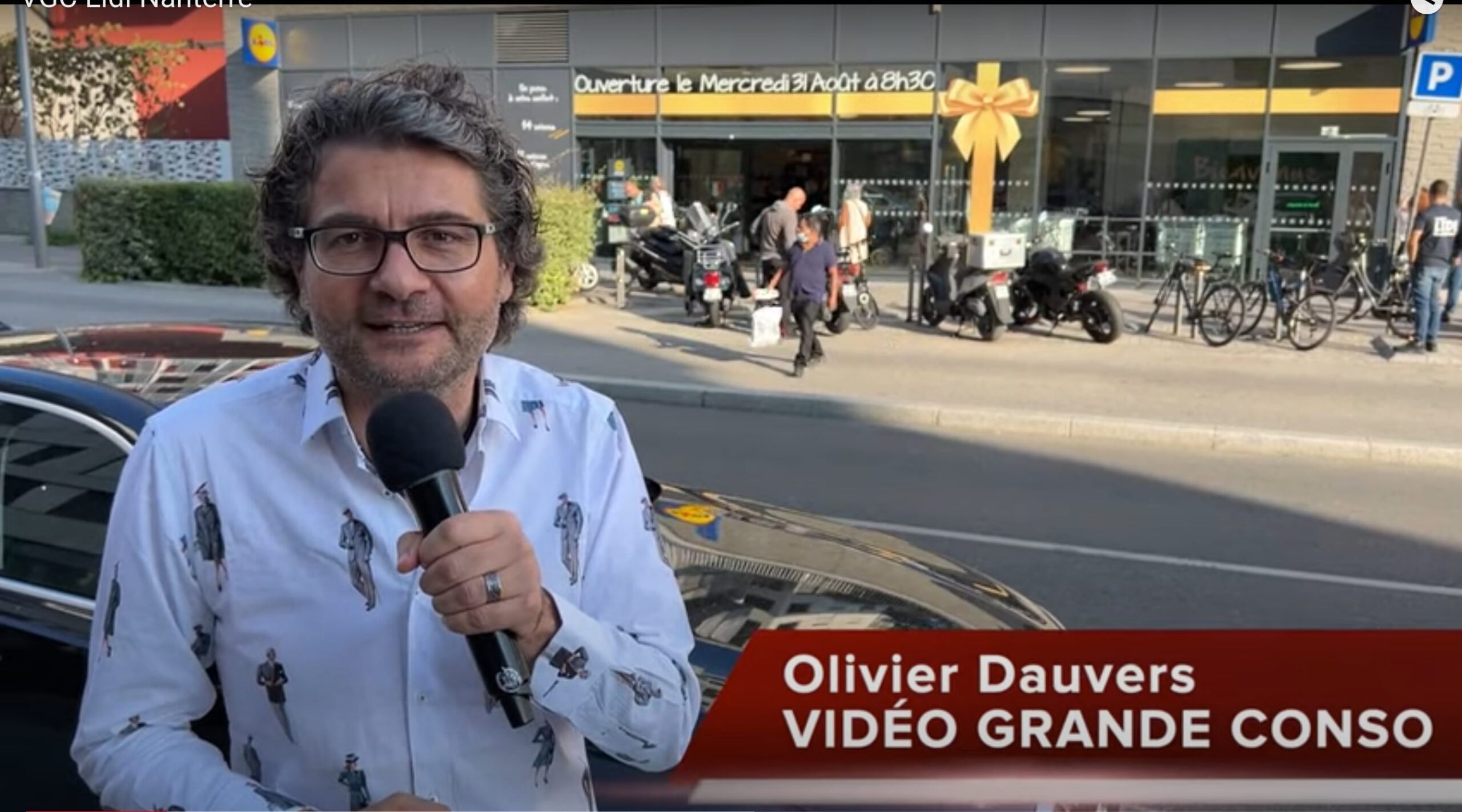 Olivier Dauvers presenta il più grande Lidl di Francia (2300 mq) a 