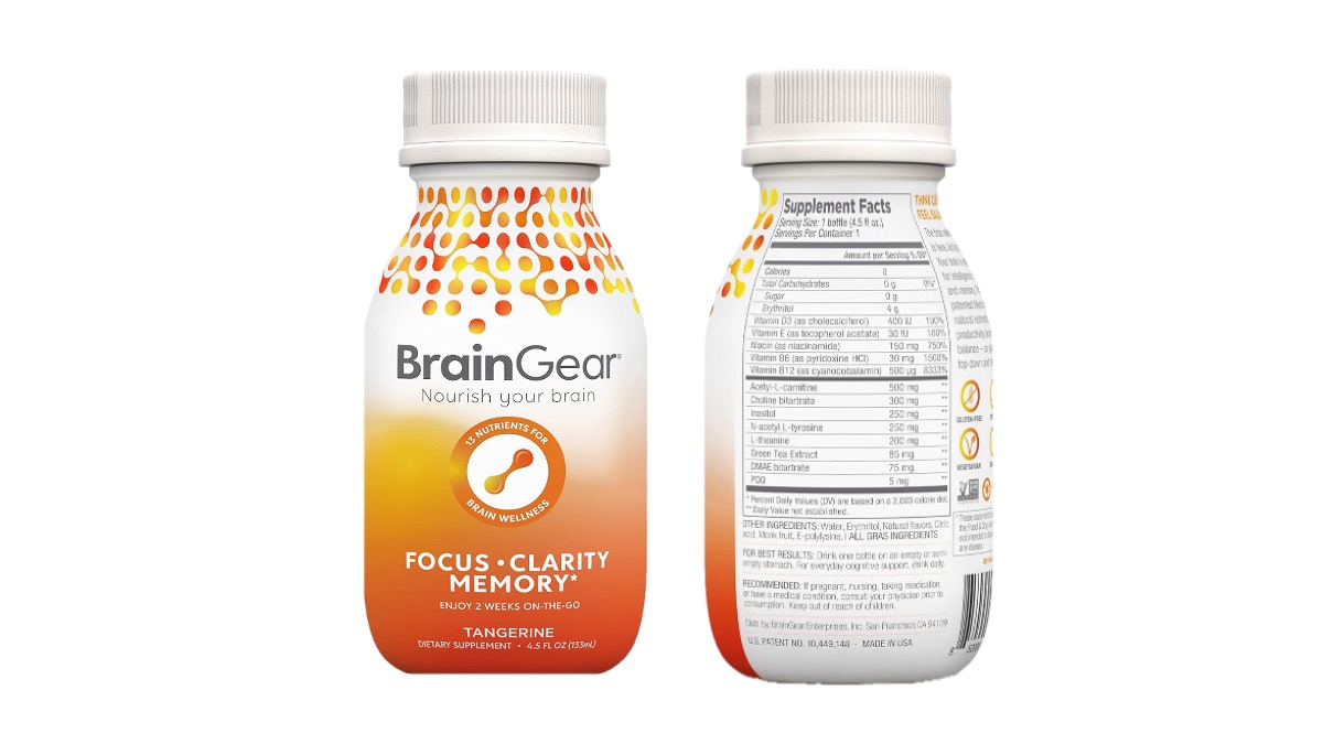 BrainGear Brain Booster Shot: l’integratore che promette di potenziare la mente