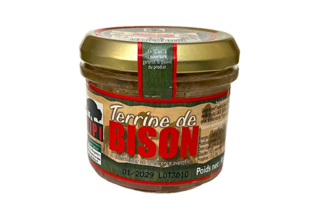 Dalla prateria al piatto: Planet Bison offre la terrina di bisonte a marchio Tipi