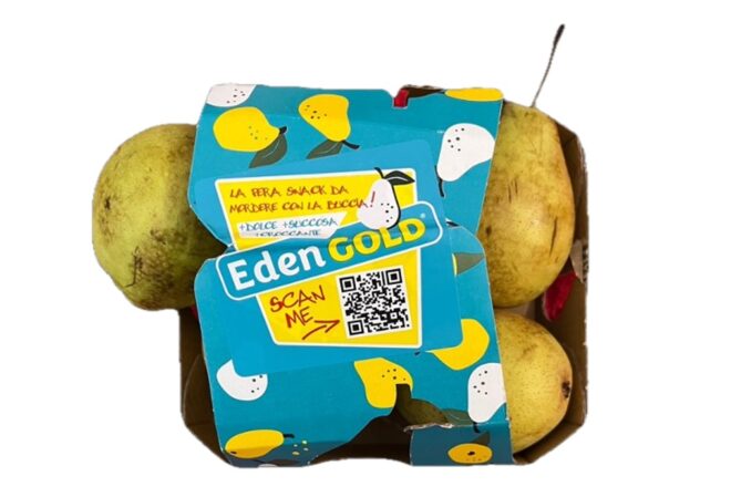 Eden Gold: l’innovativa pera snack