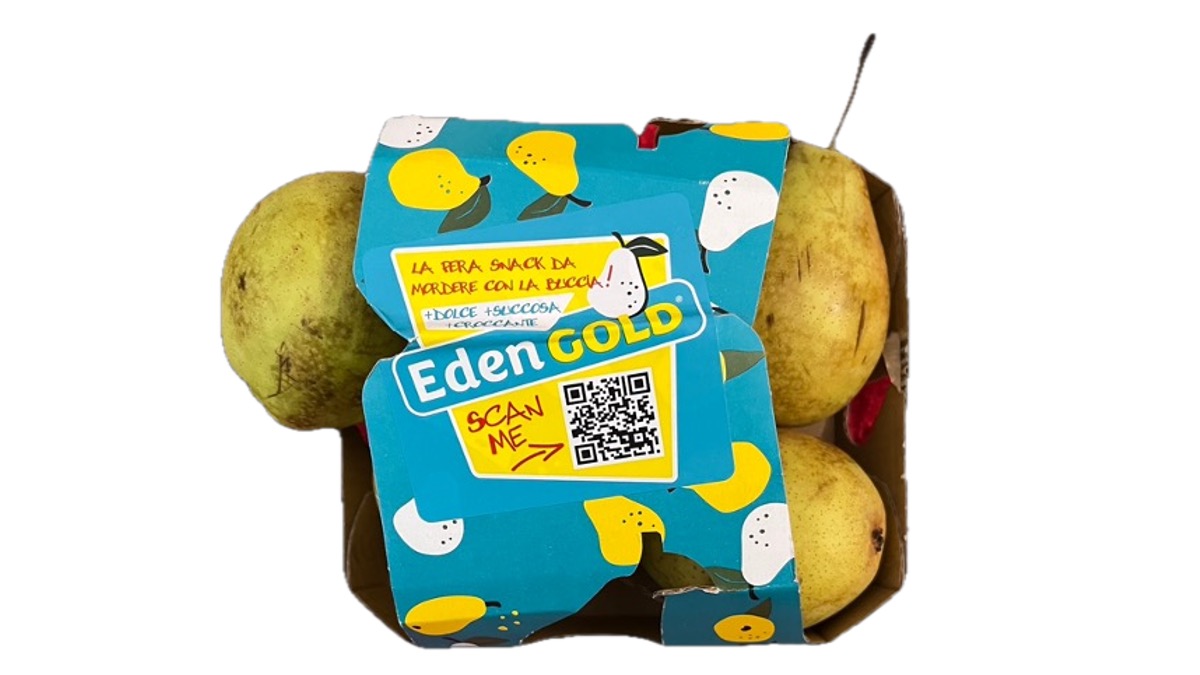 Eden Gold: l’innovativa pera snack